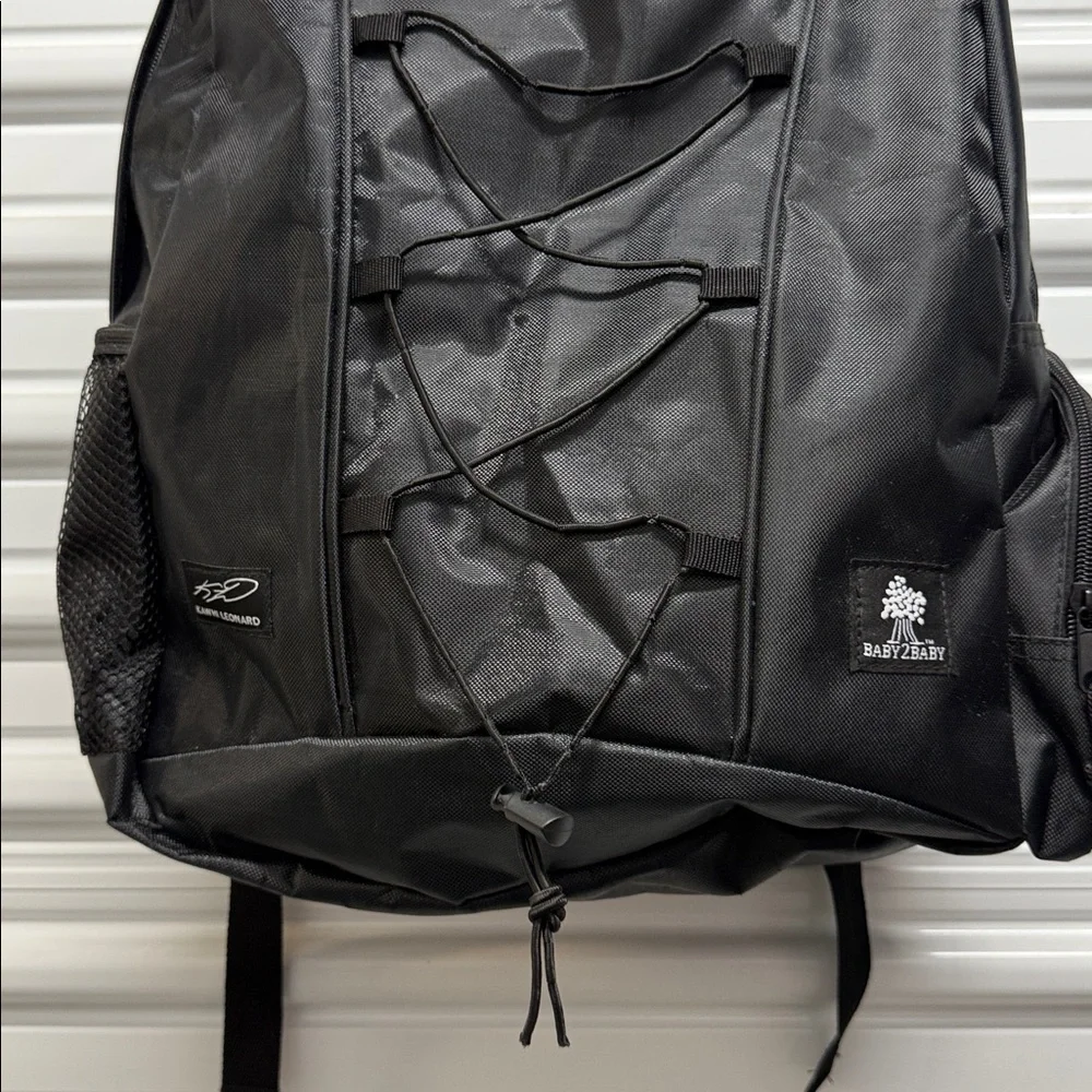 Clippers Black Backpack by Kawhi Leonard